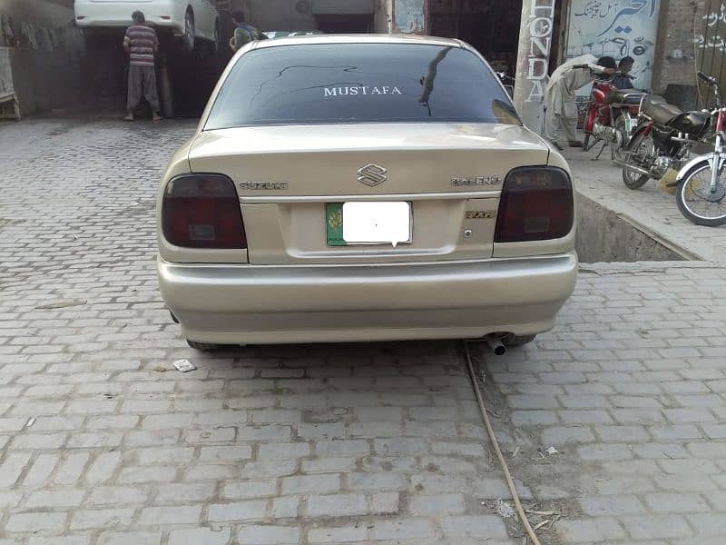 Suzuki Baleno NEED TO SALE URGENT in good condition Call:- 03336869143 1