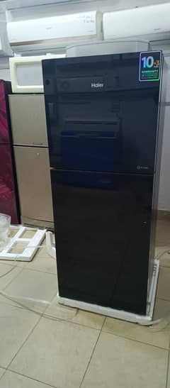 HAier  fridge Medium size glass door new fridge(0306=4462/443 papu Set 0
