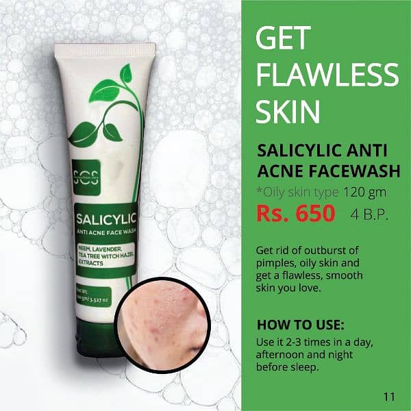 Silicylic anti acne face wash 0
