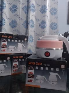 Silver crest electric kettle foldable and portable