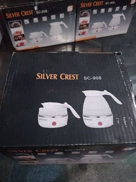 Silver crest electric kettle foldable and portable 2