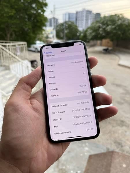 iPhone X 256Gb PTA approved 3