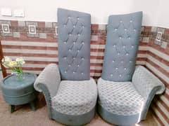 Coffee chairs with side table