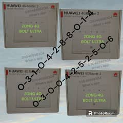 New bolt ultra zong huawei 4G Router available Faster fastest router 0