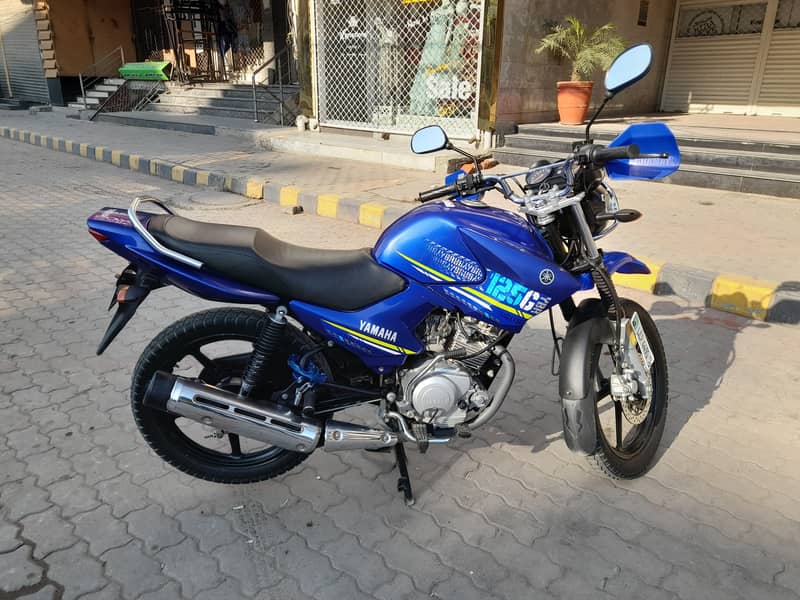 Yamaha YBR 125G Blue 0