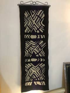 wall hanging woven wall art decor with metal hanger for gallery etc