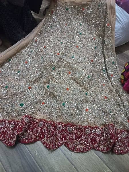 bridal lehnga in excelent condition 1