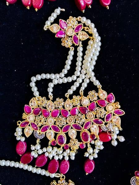 Bridal Kundan Jewellery Set for Sale 4