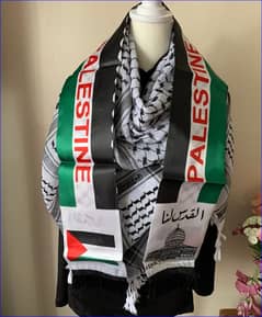 Palestine Flag Muffler for Men – Tradition Meets Elegance!"