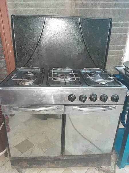5 Burner Gas Cooking Range 0