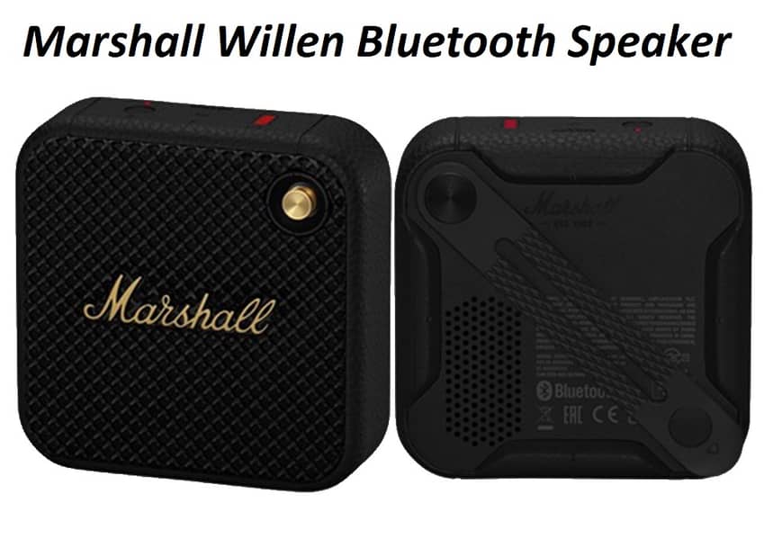 Marshall Willen Portable Bluetooth Speaker Brand New Delivery Availabl 0