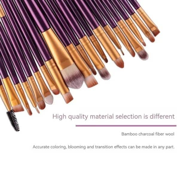 20 PCS Makeup Brush Set Eye Shadow Brushes 2