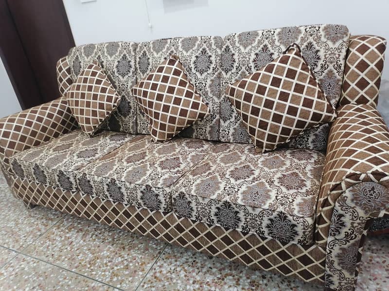 Sofa Set 3 2 1 with 6 cushions 7