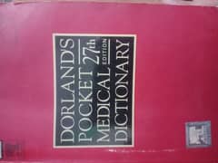 Dorland's pocket medical dictionary 27th edition