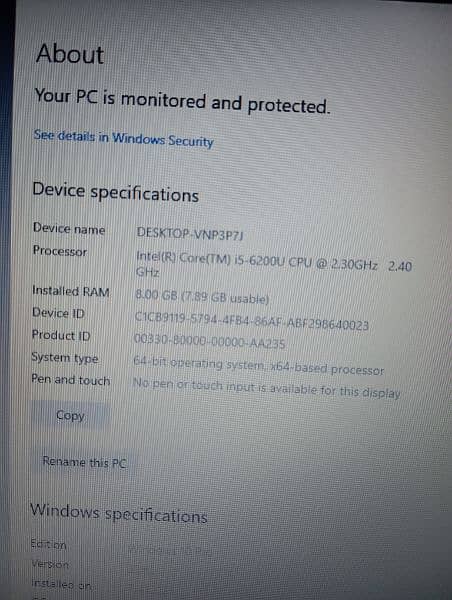 Dell Core i5 with 8GB Ram and 128gb SSD 2