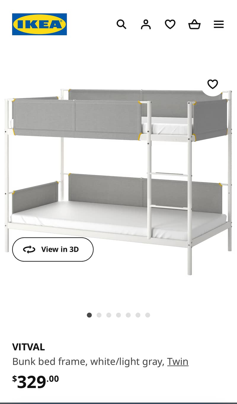 IKEA bunk bed for sale (slightly used) 0