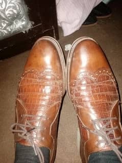 original leather Turkish brand shoes condition