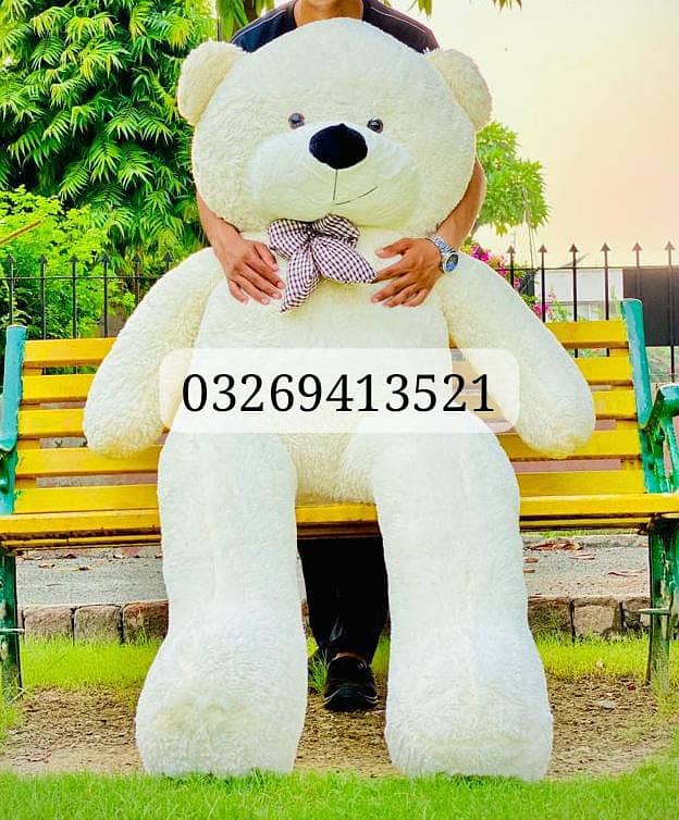 GIant Red Teddy Bear Huge HUggable Teddy Bear 03269413521 - Toys