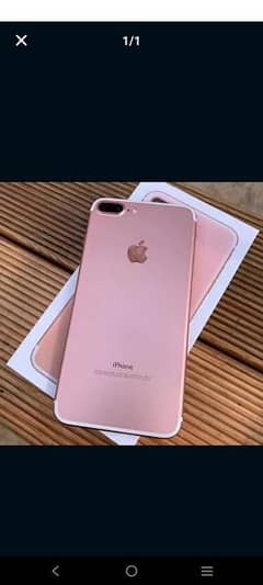 iphone 7 plus PTA Approved 128GB Whatsapp 03413749229