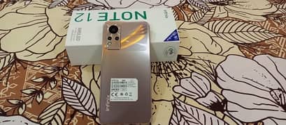 Infinix Note 12 (6 Months Official Warranty + PTA Approved + Gold)
