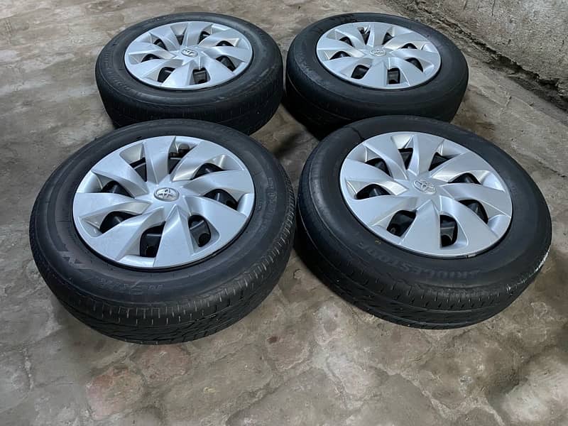 Toyota Vitz Rims & Tyres - Spare Parts - 1086099071