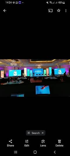 smd screen media wall screen sound system best event