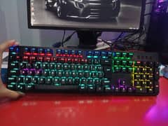 rgb Headphones 7.1 mouse and mechanical keyboard combo for Gaming pc 0