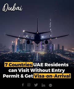 visit visa available for one month