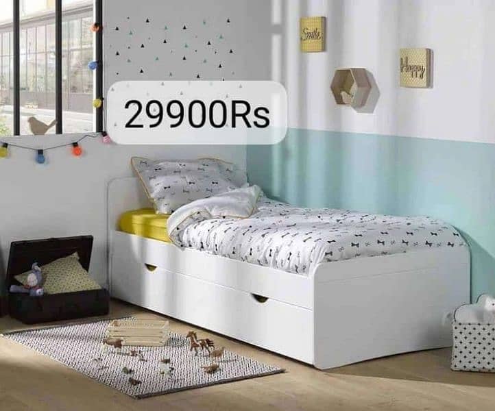 single bed with drawers. . . 7