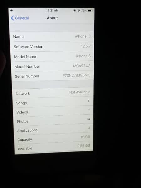 Iphone 6 16Gb Non Pta Total Original 10 by 10 Condition 13