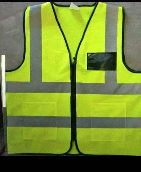 Safety Vest / safety Jackets Reflective Strips Vest 120GMS 4