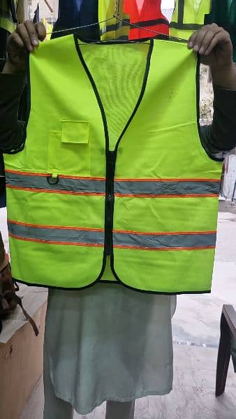 Safety Vest / safety Jackets Reflective Strips Vest 120GMS 6