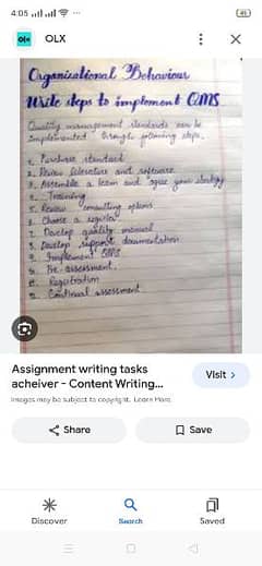 write a assignment handwriting