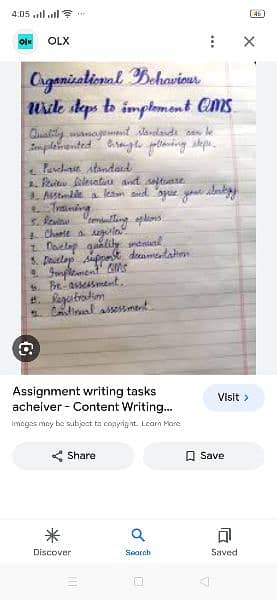 write a assignment handwriting 0