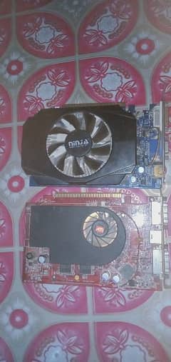 2 Graphics Card 6000 Nvidia GeForce GT 630 - ATI amd