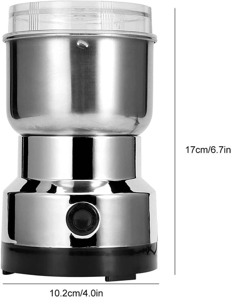 Stainless Steel Electric Nima Coffee Grinder 6