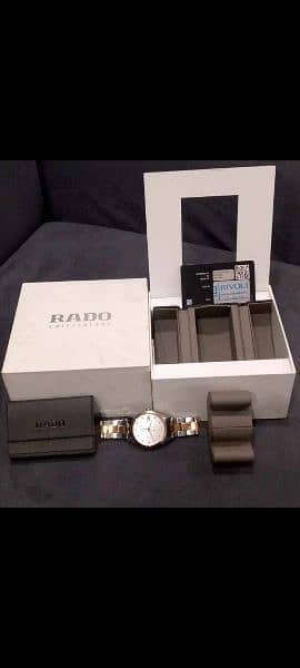 Rado M. O. P diamond dial brand new complete set 4