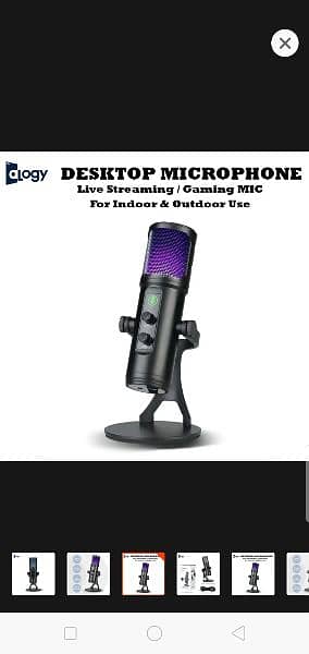 Rgb Mic Microphone for recording gaming videoss 3