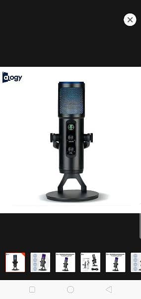 Rgb Mic Microphone for recording gaming videoss 5