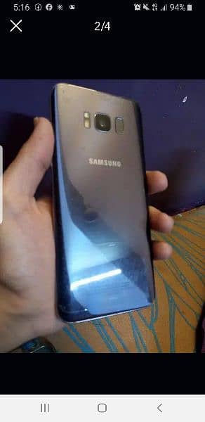 Samsung S8 with Box only 3