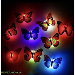 Led Butterfly  Night Light 6 PC's