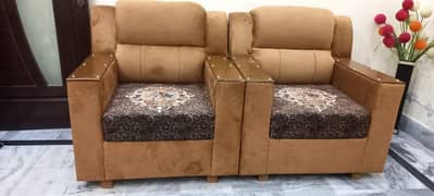 sofa set 5 seater high quality velvet fabric molty foam inside 0
