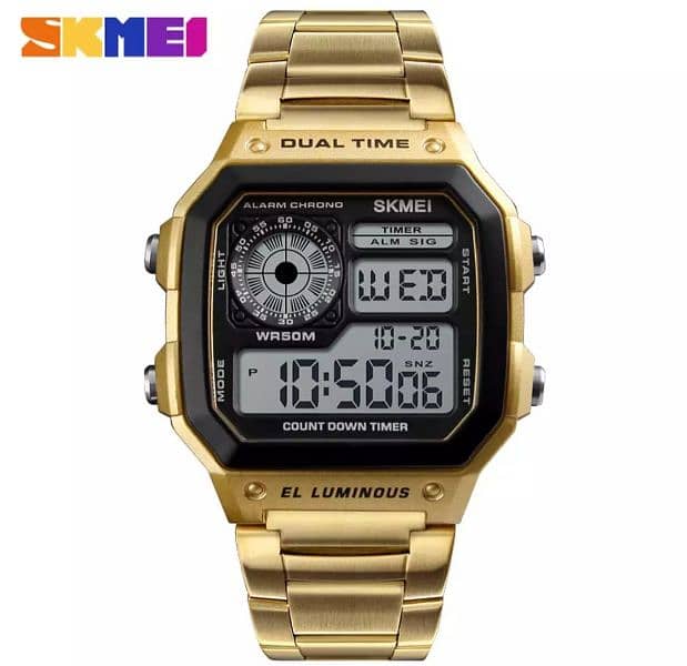 (12.12 Big Sale) SKMEI Sports Digital Waterproof Watch For Men 0