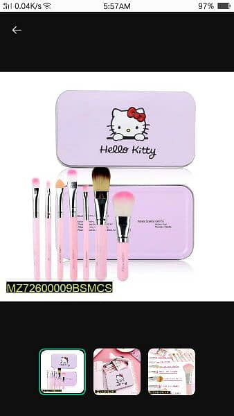 makeup brush set __*delivery  for available* 1