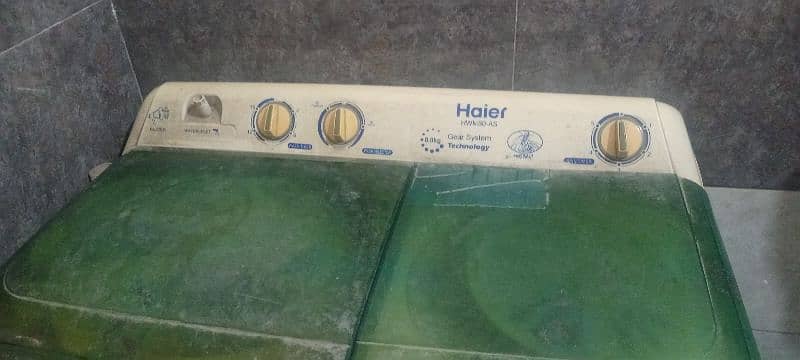 Haier washing and dryer 2