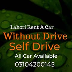 Without Driver Rent A Car - Self Drive Car Rental Service in Lahore 0