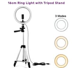 Tripod Stand with Ring Light 0