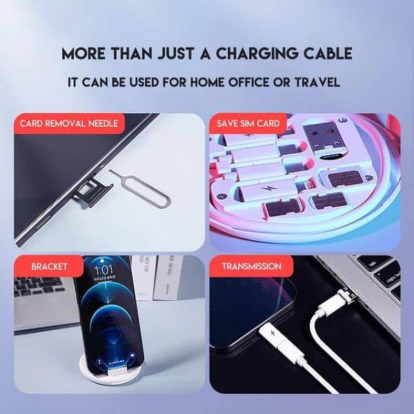 5 in 1 Charger Kit Box with free delivery all over Pakistan 3