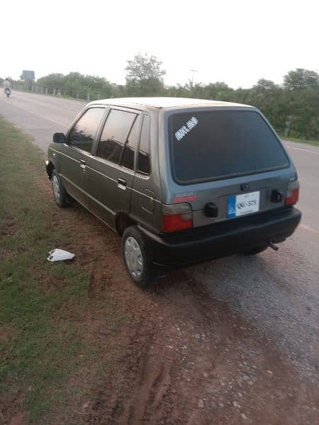 mehran 2010 model minor touching 10% only  03155072106 4