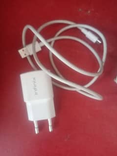 orignal charging with taype c cable infinx